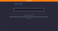 Desktop Screenshot of geforse.com