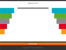 Tablet Screenshot of geforse.com